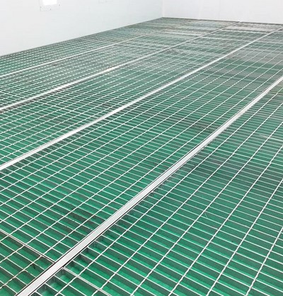 Plataforma de la cabina hecha de acero (rejillas de 5-filas)